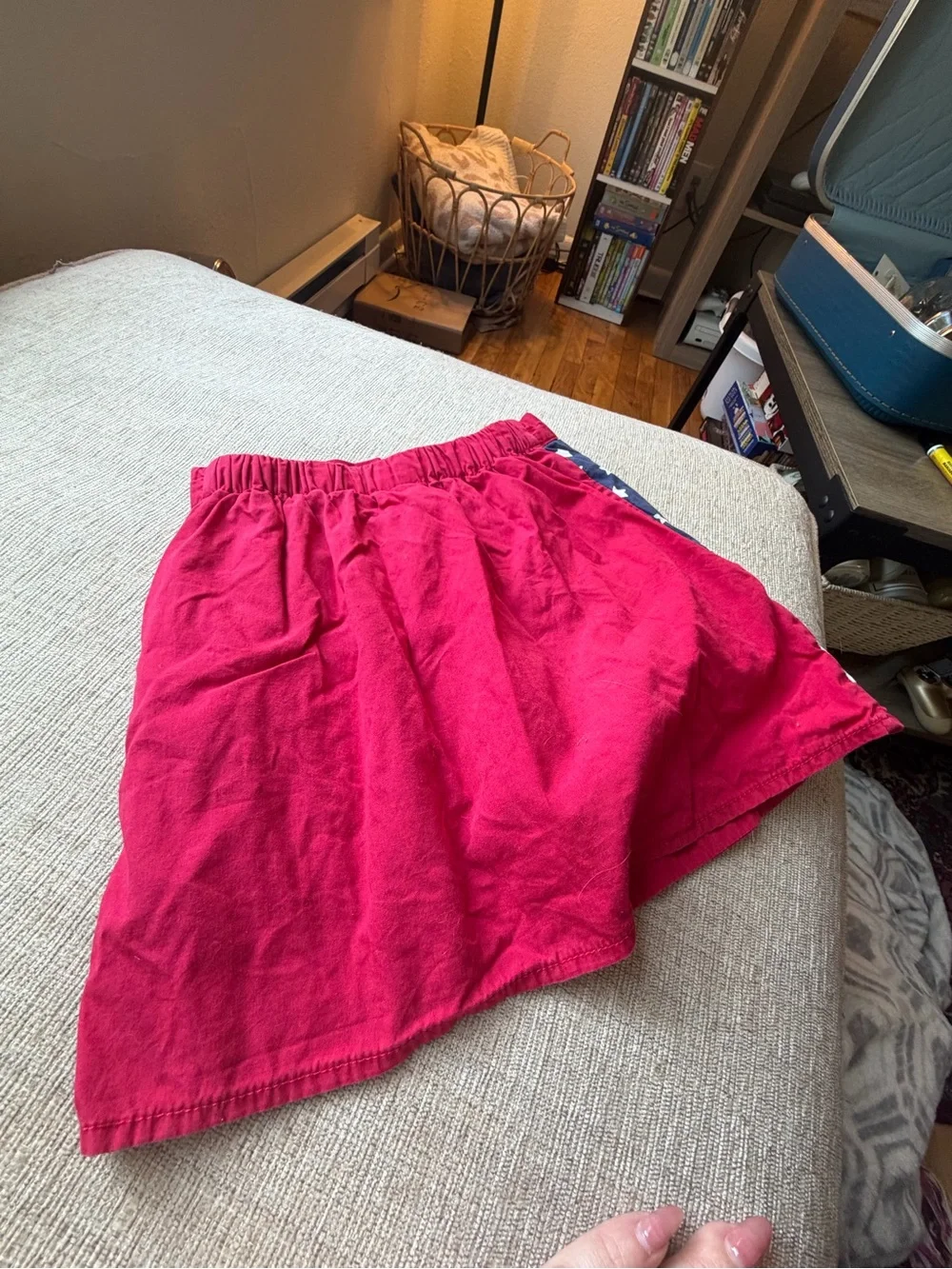 Gymboree Red White Blue Flag-Print Skort